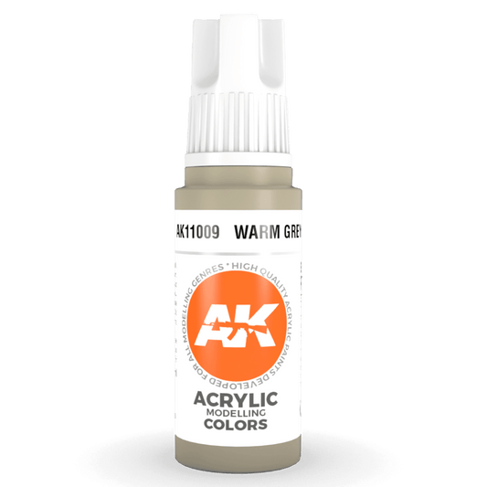 AK Interactive 3rd Gen Acrylic - Warm Grey 17ml (AK11009)