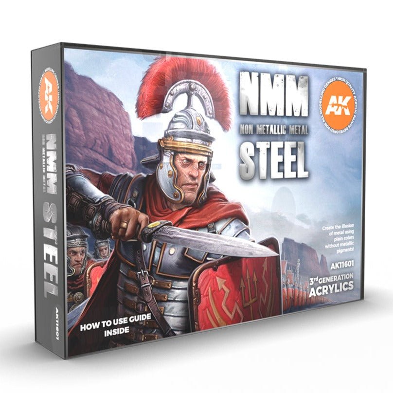 AK Interactive 3rd Gen Acrylics Non-Metallic Metal: Steel (AK11601)