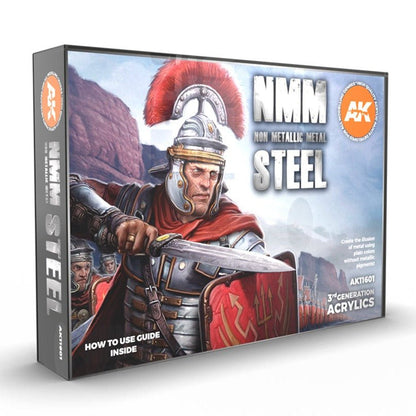 AK Interactive 3rd Gen Acrylics Non-Metallic Metal: Steel (AK11601)