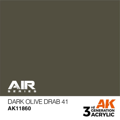 AK Interactive 3rd Gen Dark Olive Drab 41 (AK11860)