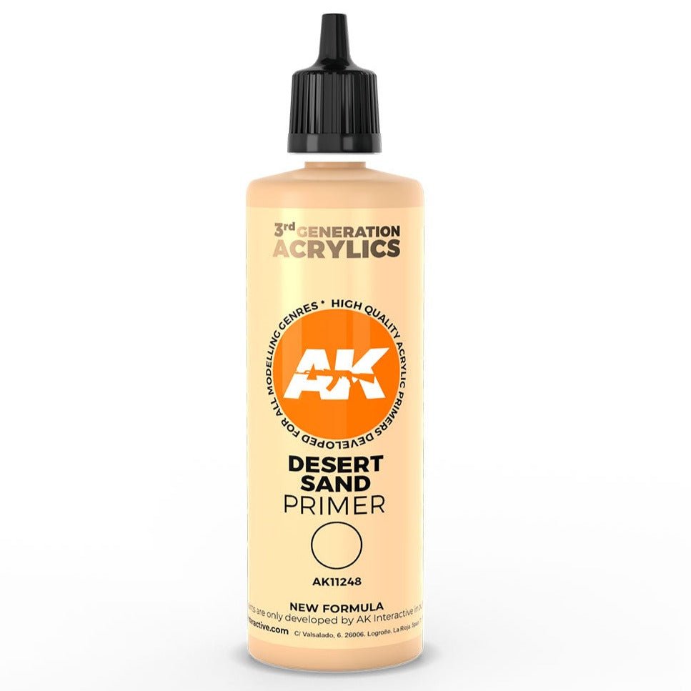 AK Interactive 3rd Gen Desert Sand Primer 100ml (AK11248)