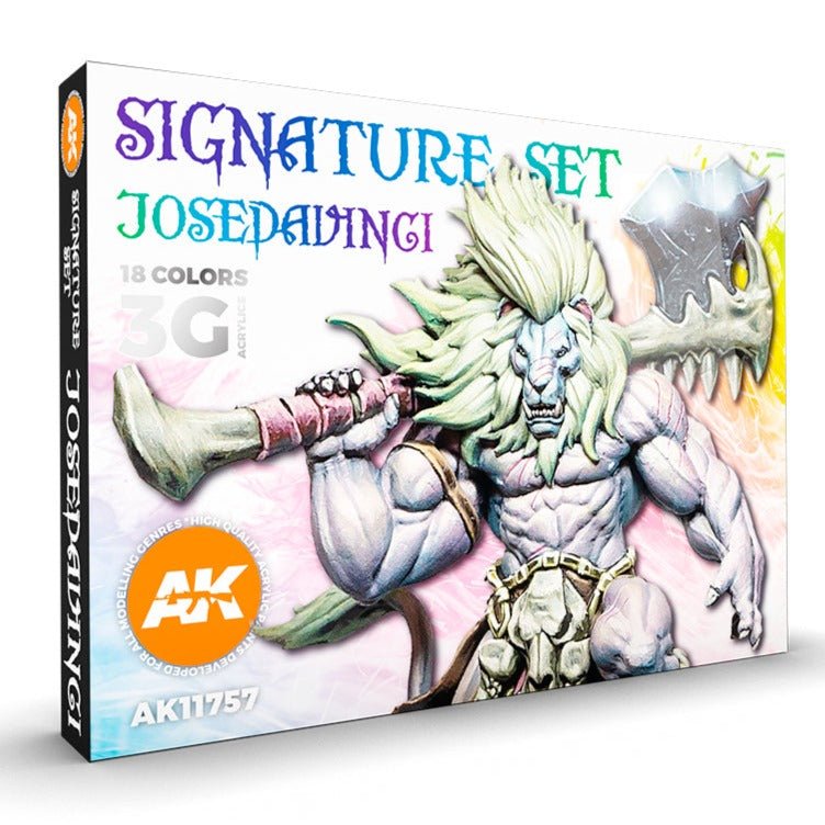 AK Interactive Acrylic Paint Signature Set - Josedavinci (AK11757)