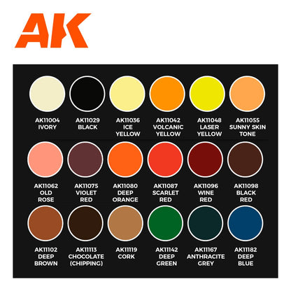 AK Interactive Acrylic Paint Signature Set - Josedavinci (AK11757)