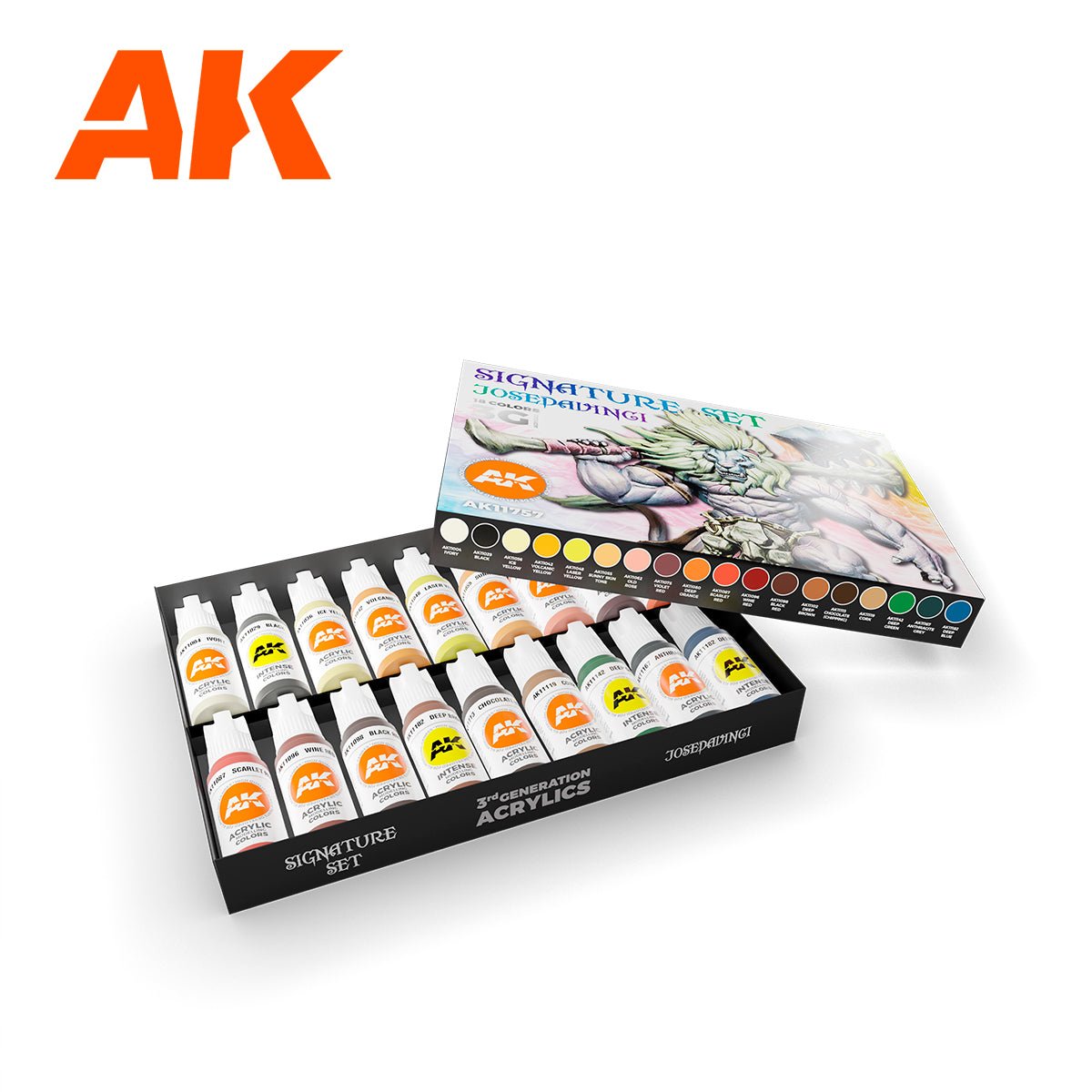 AK Interactive Acrylic Paint Signature Set - Josedavinci (AK11757)