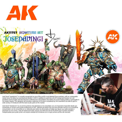 AK Interactive Acrylic Paint Signature Set - Josedavinci (AK11757)
