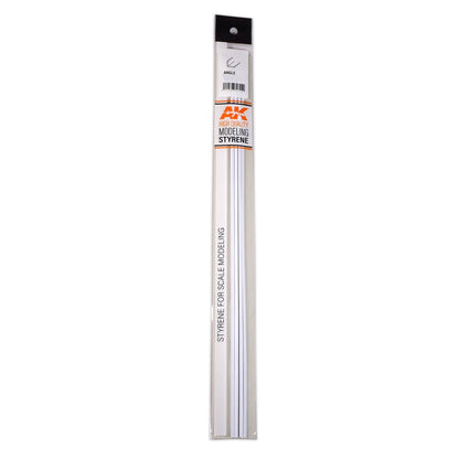 AK Interactive - Angle 2.5mm X 2.5mm X 350mm - Styrene Strip (AK6561)