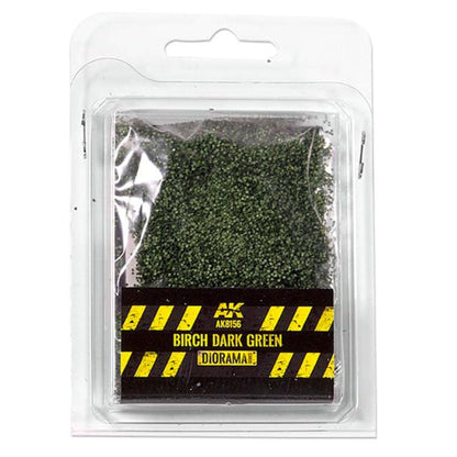 AK Interactive - Birch Dark Green Leaves 28 Mm. 1/72 Scale (AK8156)