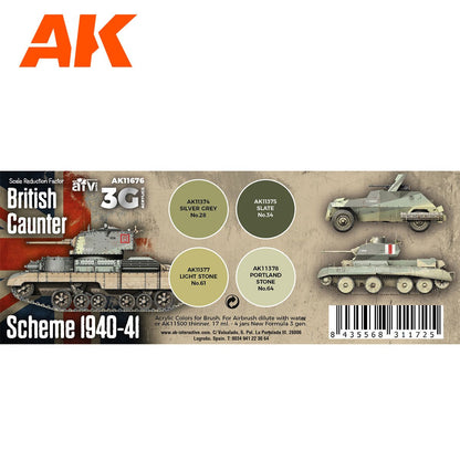 AK Interactive - British Caunter Scheme 1940-1941 (AK11676)