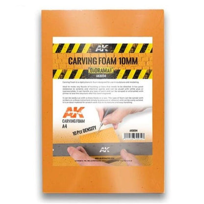 AK Interactive - Carving Foam 10mm A4 (305x228mm) (AK8094)