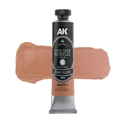 AK Interactive Dense Acrylic Figures Special Set (6 Tubes 20ml) (AKAD103)