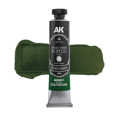 AK Interactive Dense Acrylic Figures Special Set (6 Tubes 20ml) (AKAD103)