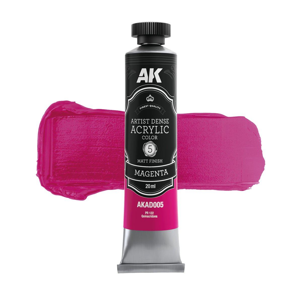 AK Interactive Dense Acrylic Primary & Secondary Set (6 Tubes 20ml) (AKAD102)