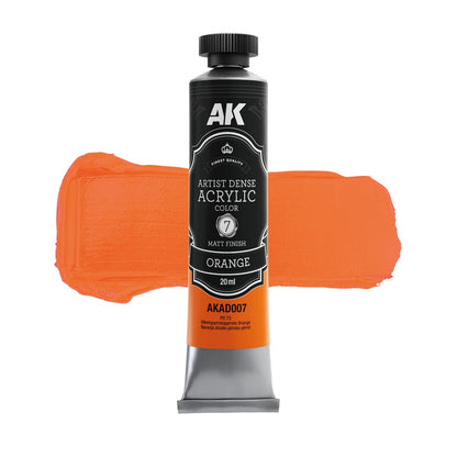 AK Interactive Dense Acrylic Primary & Secondary Set (6 Tubes 20ml) (AKAD102)