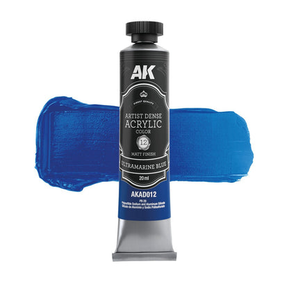 AK Interactive Dense Acrylic Figures Special Set (6 Tubes 20ml) (AKAD103)