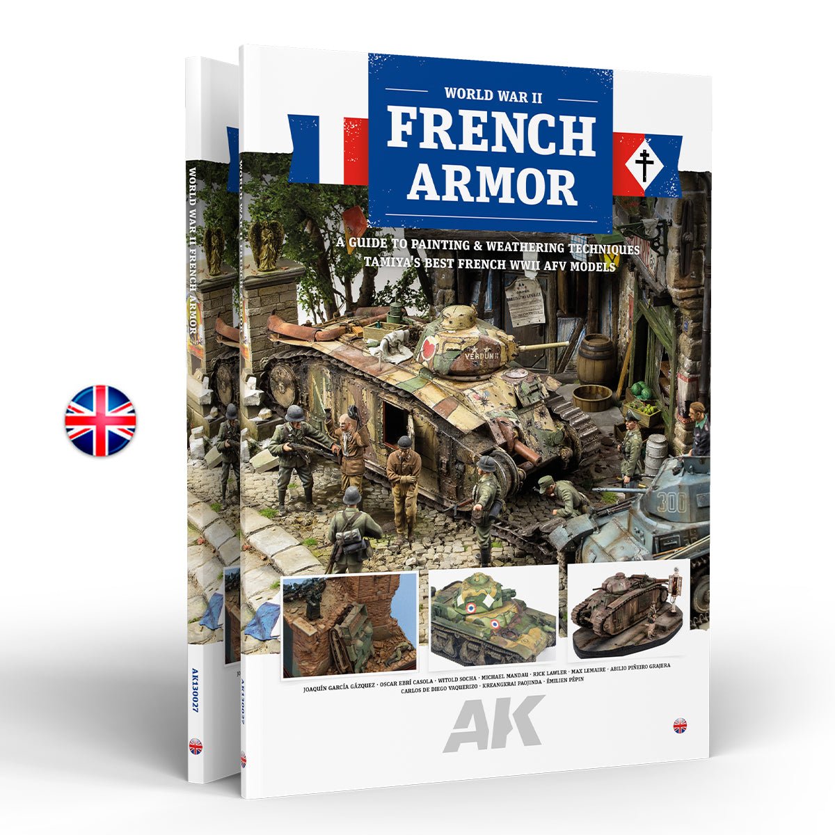 AK Interactive; French Armour – a Guide to Painting & Weathering (AK130027)