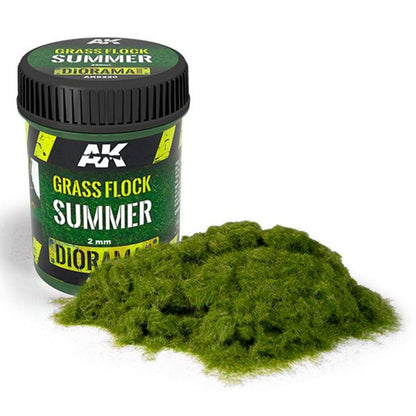 AK Interactive - Grass Flock 2mm Summer (AK8220)