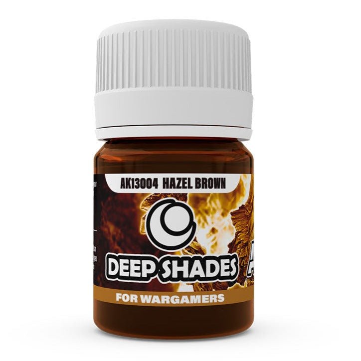 AK Interactive HAZEL BROWN - Deep Shades for Wargamers 30ml (AK13004)