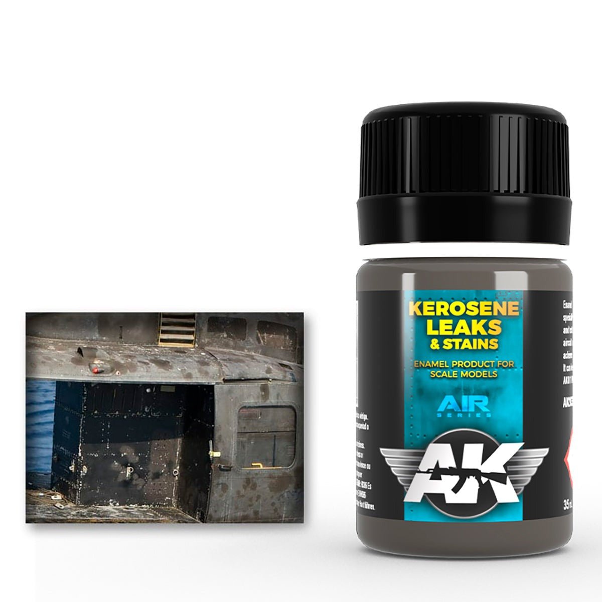 AK Interactive Kerosene Leaks and Stains 35ml (AK2039)