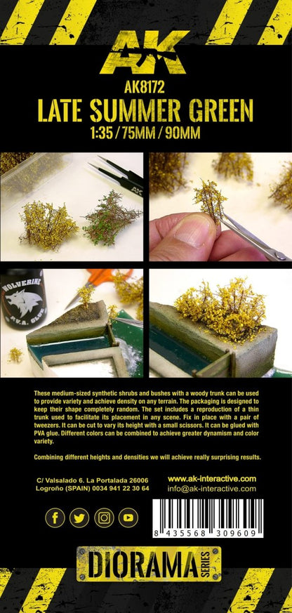 AK Interactive - Late Summer Green Shrubberies (AK8172)