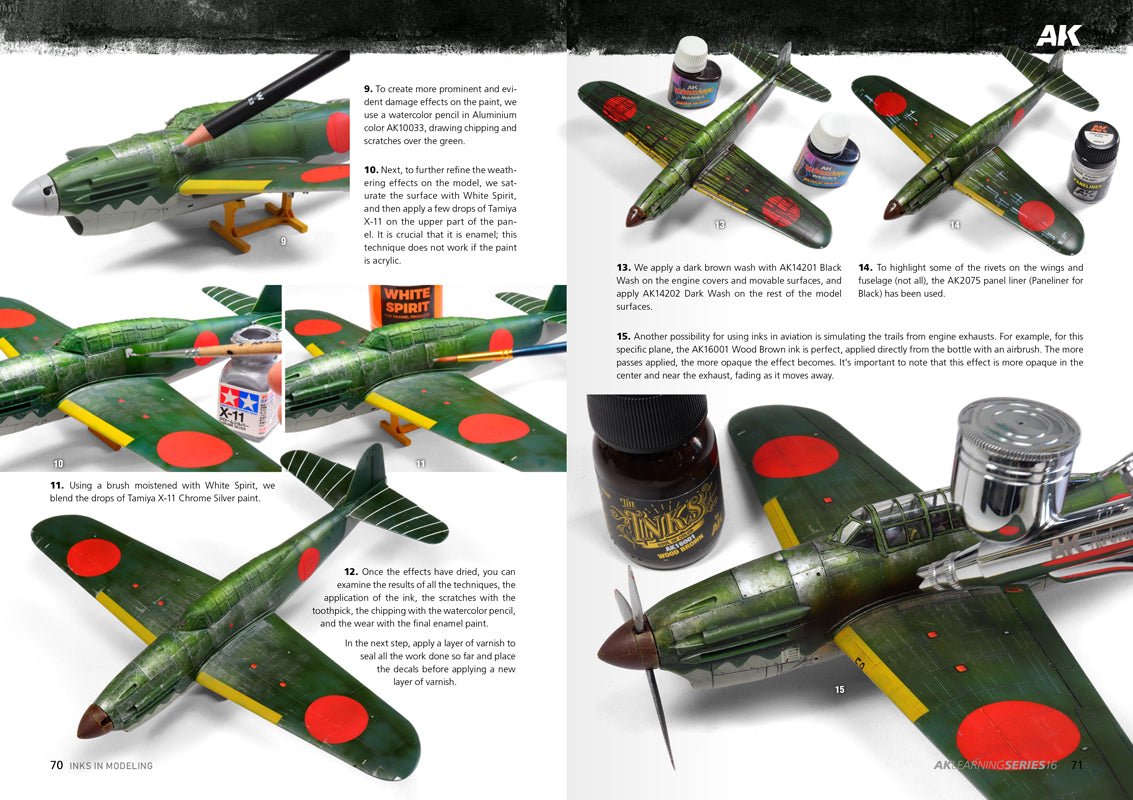 AK Interactive Learning Series 16: Inks in Modelling (AK540)