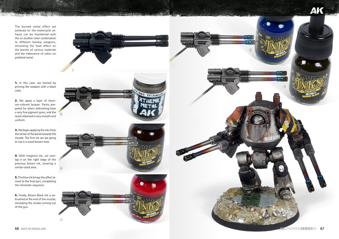 AK Interactive Learning Series 16: Inks in Modelling (AK540)