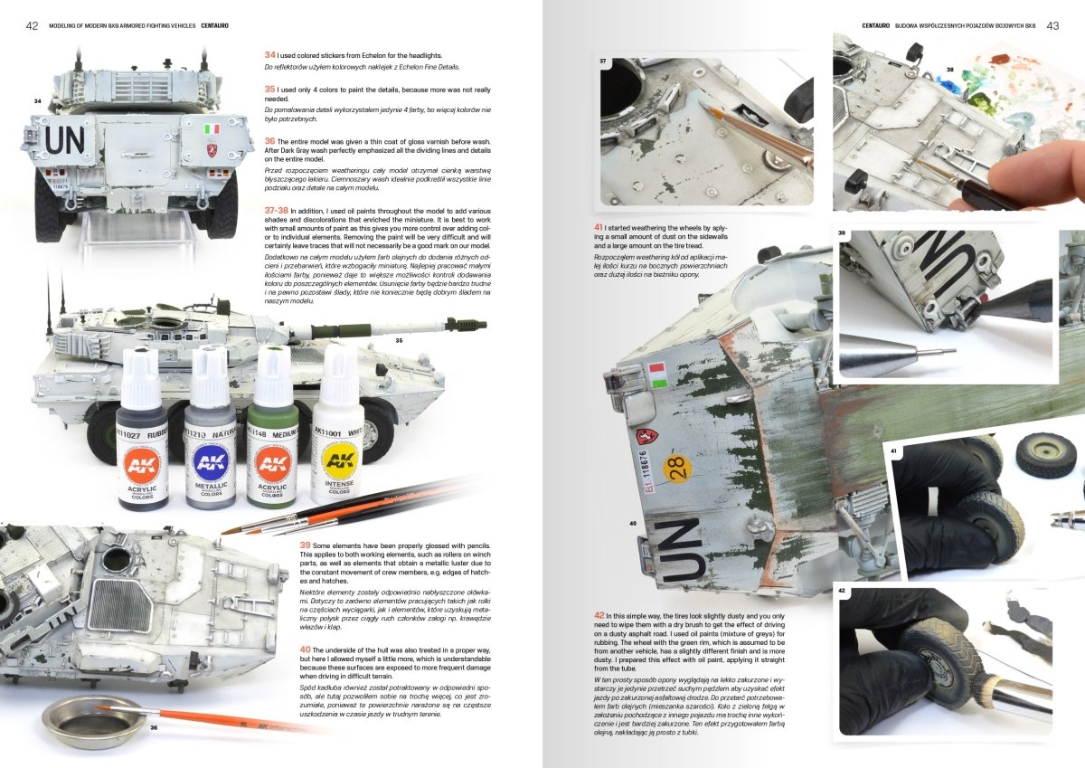 AK Interactive Modelling Modern Armored Fighting Vehicles (AK130017)