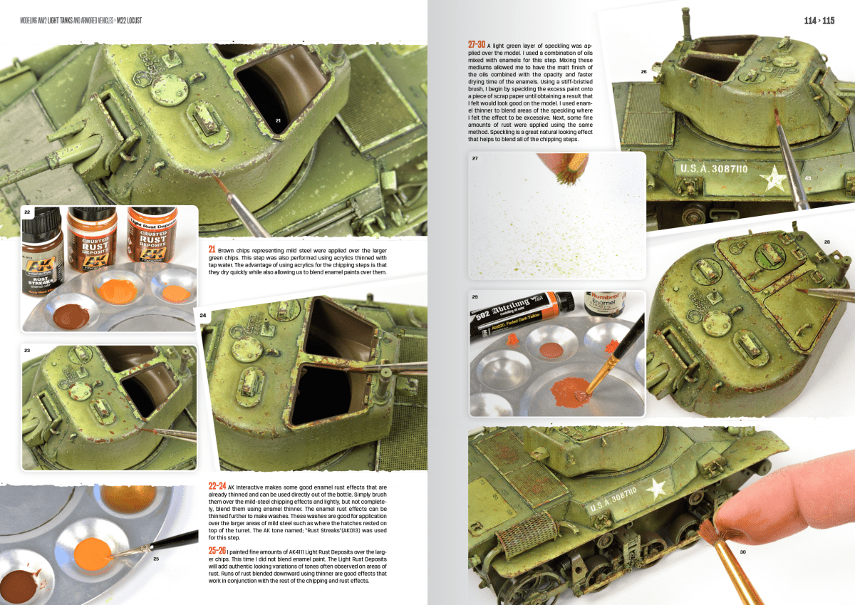 AK Interactive Modelling WW2 Light Tanks and Armoured Vehicles (AK130020)