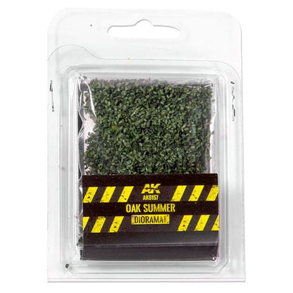 AK Interactive Oak Summer Leaves - 28mm. 1/72 (Bag 7 Gr.) (AK8157)