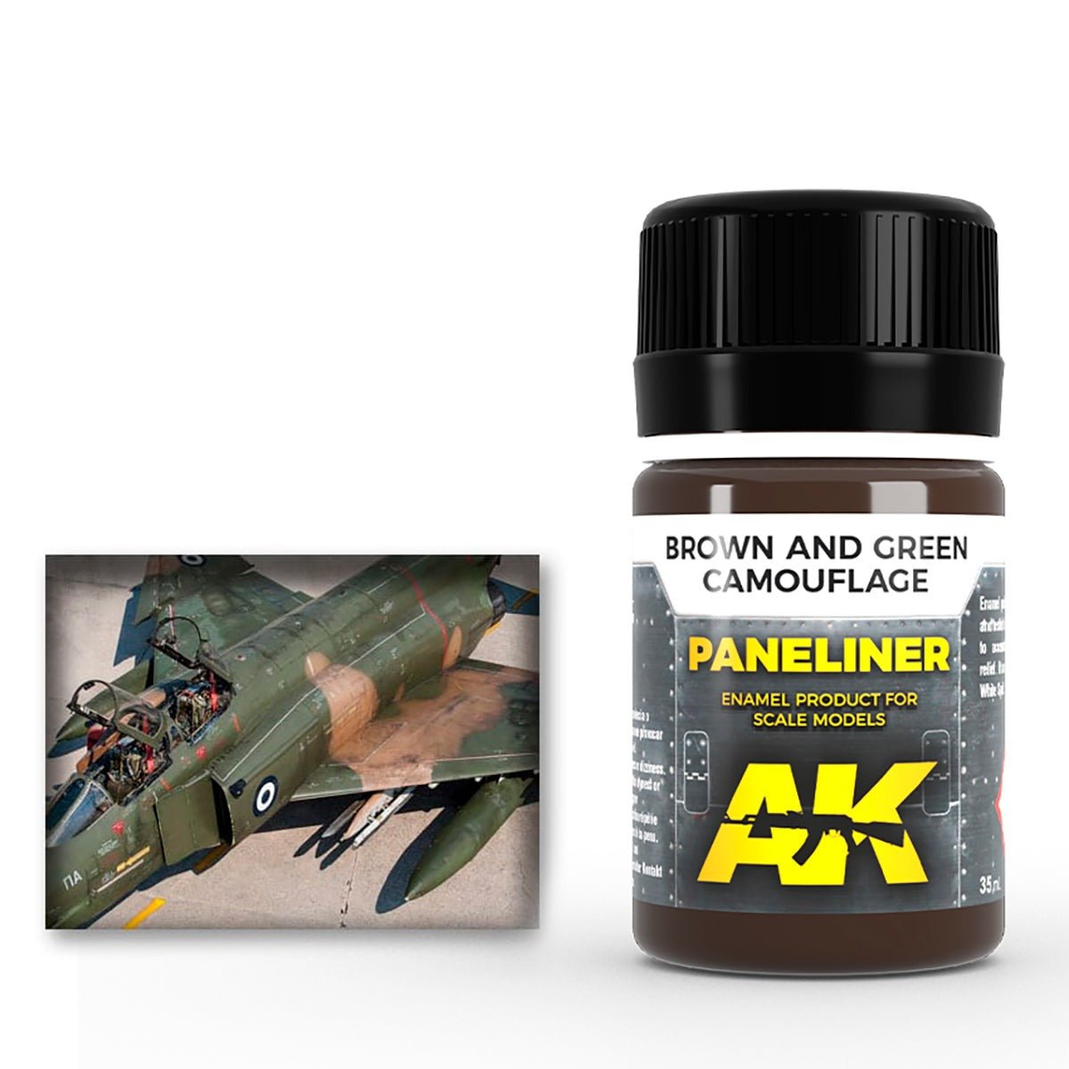 AK Interactive Paneliner for Brown and Green Camouflage 35ml (AK2071)