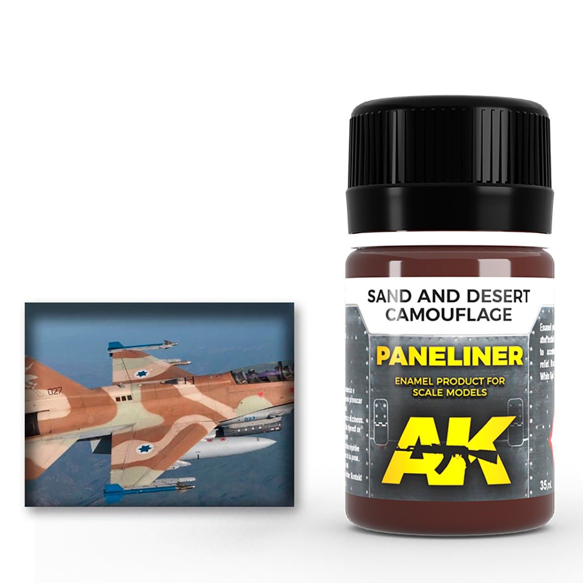 AK Interactive Paneliner for Sand and Desert Camouflage 35ml (AK2073)