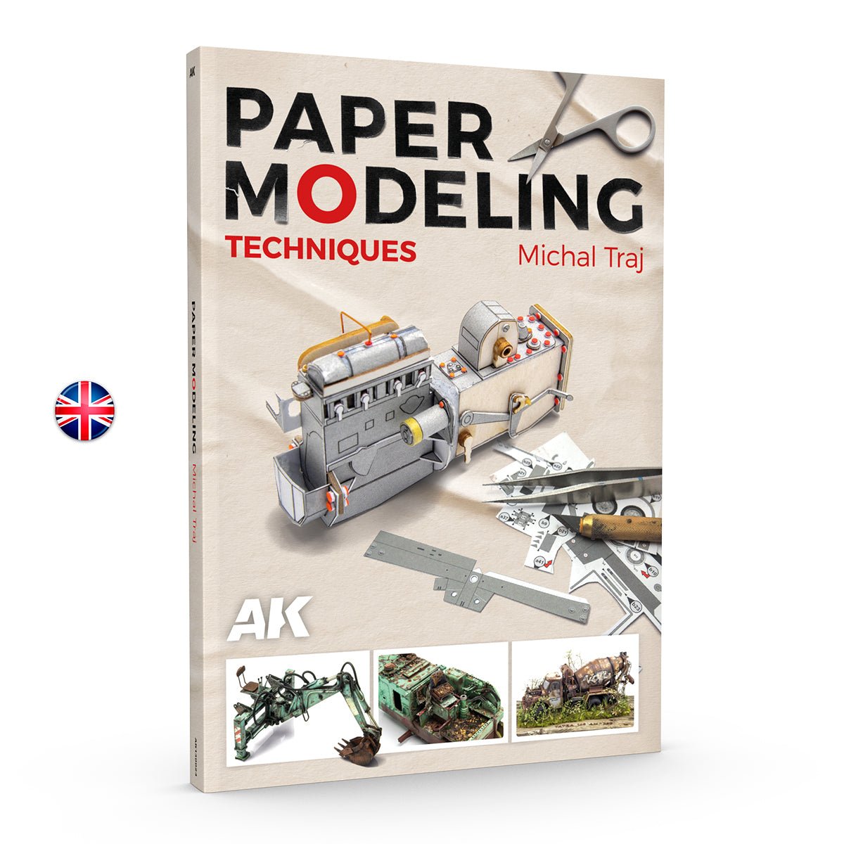 AK Interactive Paper Modelling Techniques (AK130024)