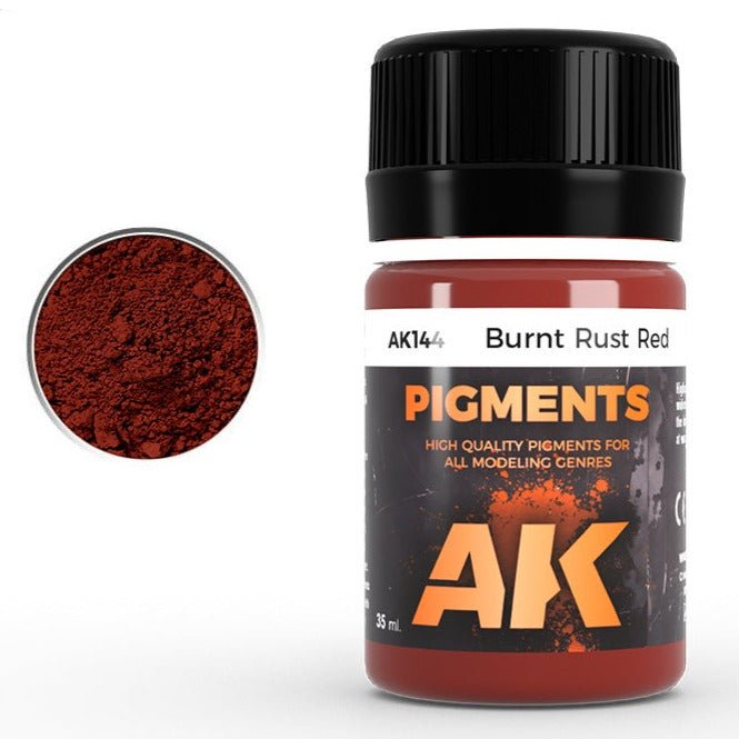 AK Interactive Pigment - Burnt Rust Red (AK144)