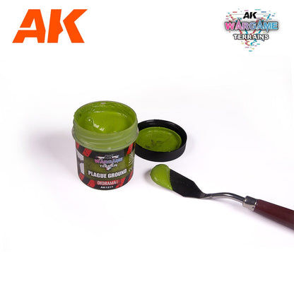 AK Interactive Plague Ground - Wargame Terrains - 100ml (AK1217)