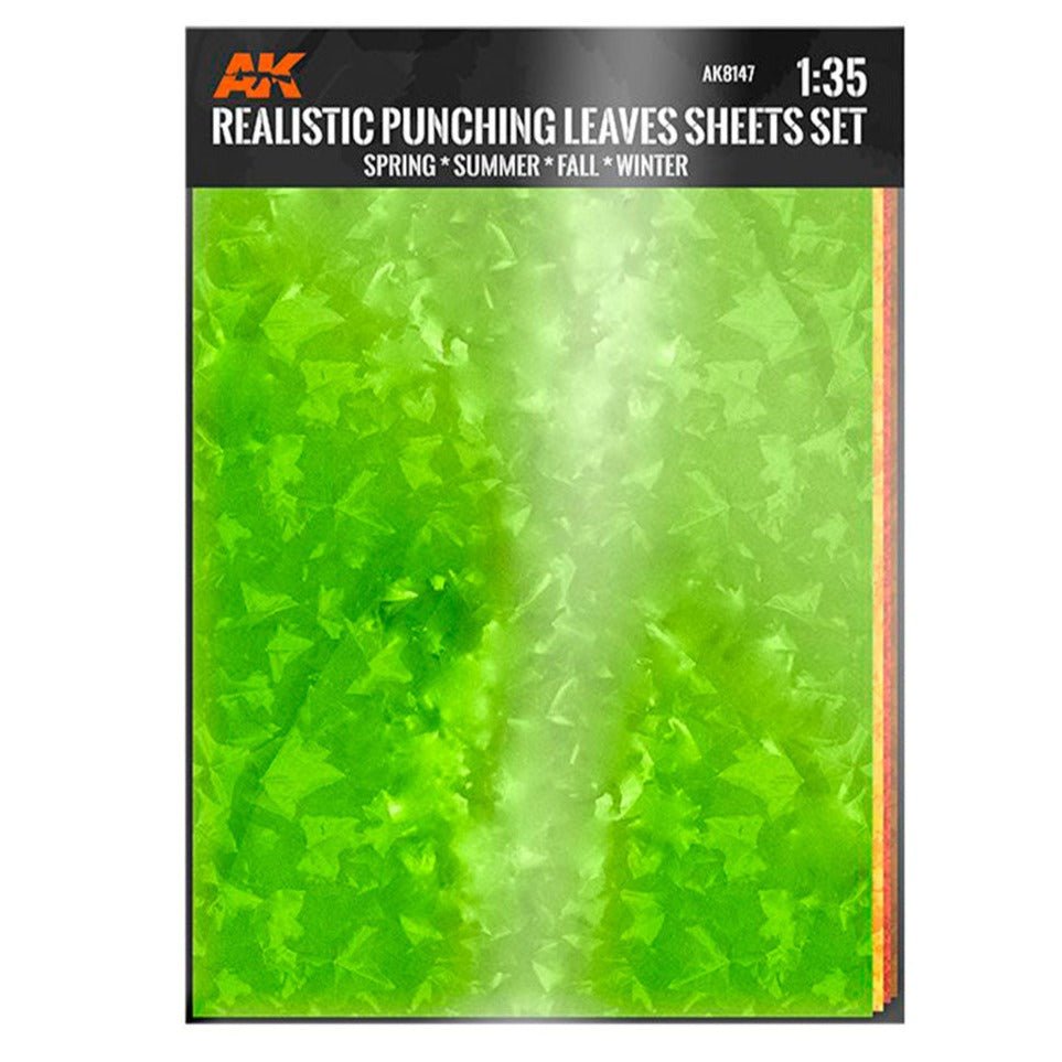 AK Interactive Punching Leaves Sheets Set (AK8147)