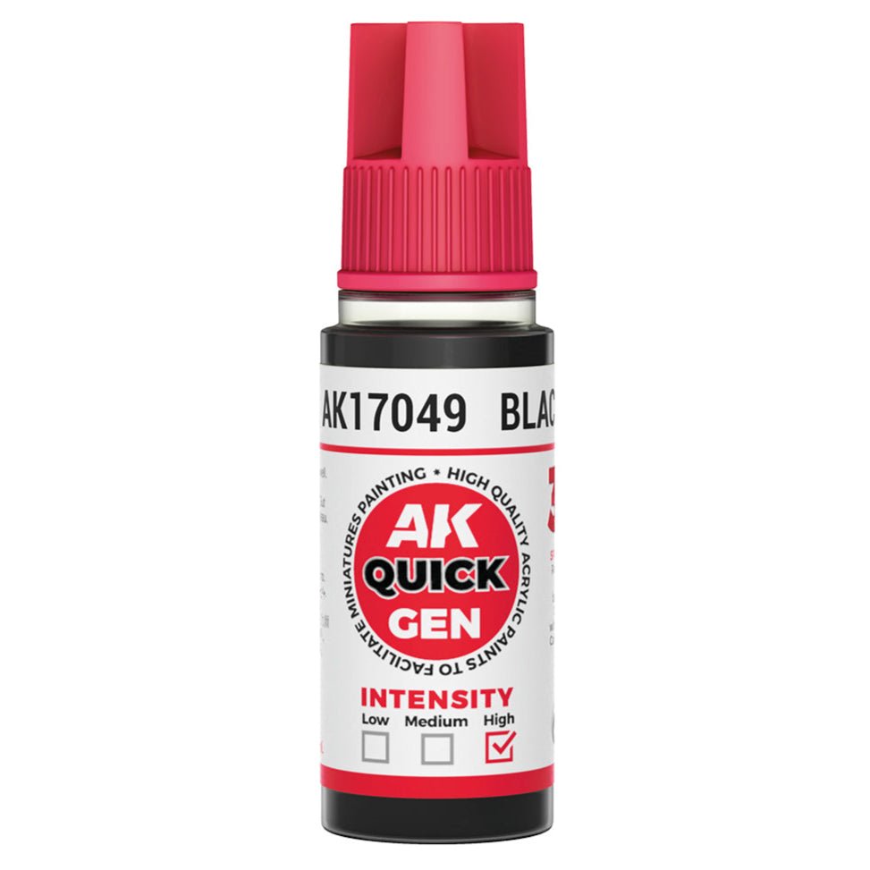 AK Interactive Quick Gen - Black 18ml (AK17049)