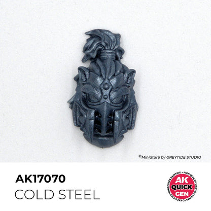 AK Interactive Quick Gen - Cold Steel 18ml (AK17070)