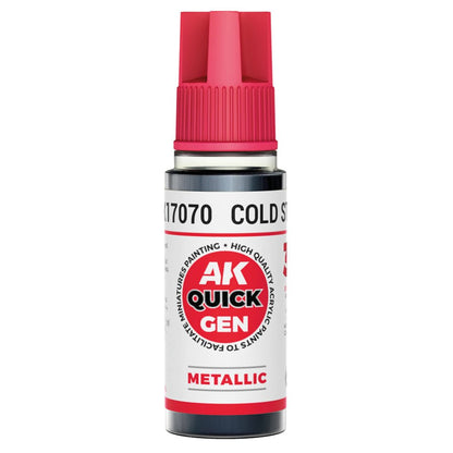 AK Interactive Quick Gen - Cold Steel 18ml (AK17070)