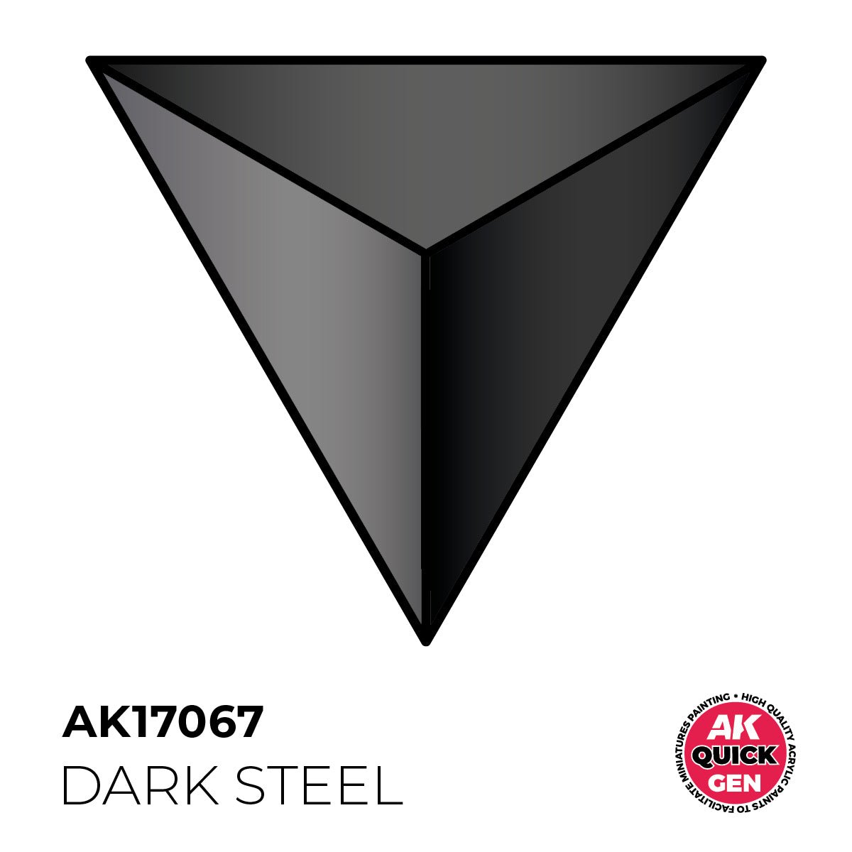 AK Interactive Quick Gen - Dark Steel 18ml (AK17067)