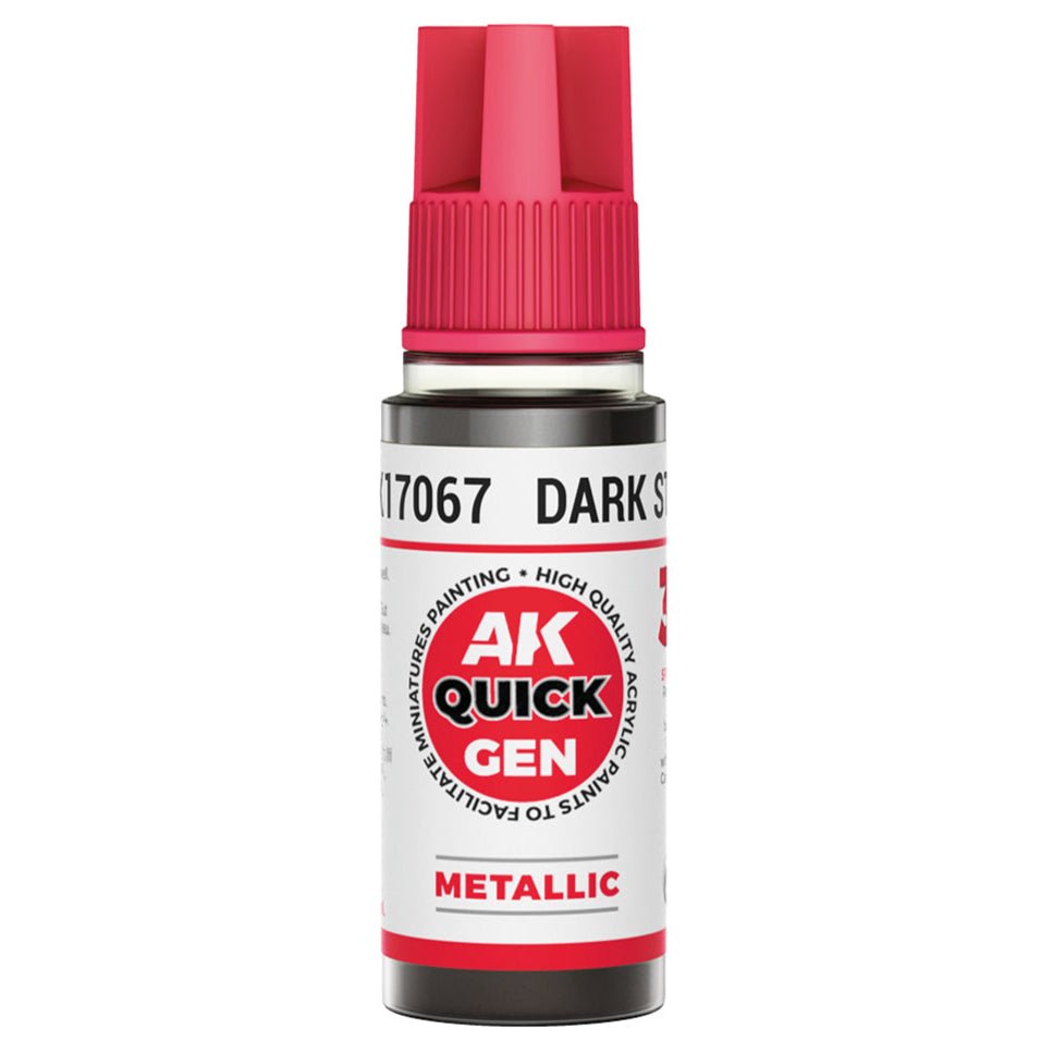 AK Interactive Quick Gen - Dark Steel 18ml (AK17067)
