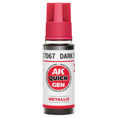AK Interactive Quick Gen - Dark Steel 18ml (AK17067)