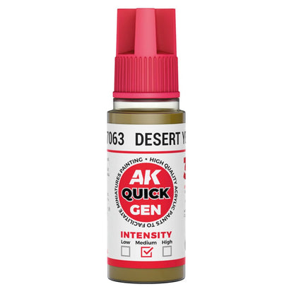 AK Interactive Quick Gen - Desert Yellow 18ml (AK17063)