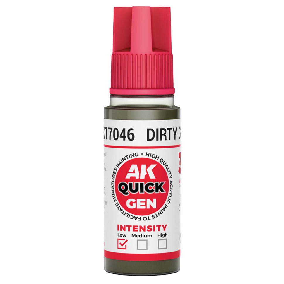 AK Interactive Quick Gen - Dirty Grey 18ml (AK17046)