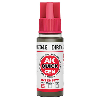 AK Interactive Quick Gen - Dirty Grey 18ml (AK17046)