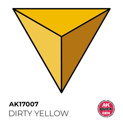 AK Interactive Quick Gen - Dirty Yellow 18ml (AK17007)