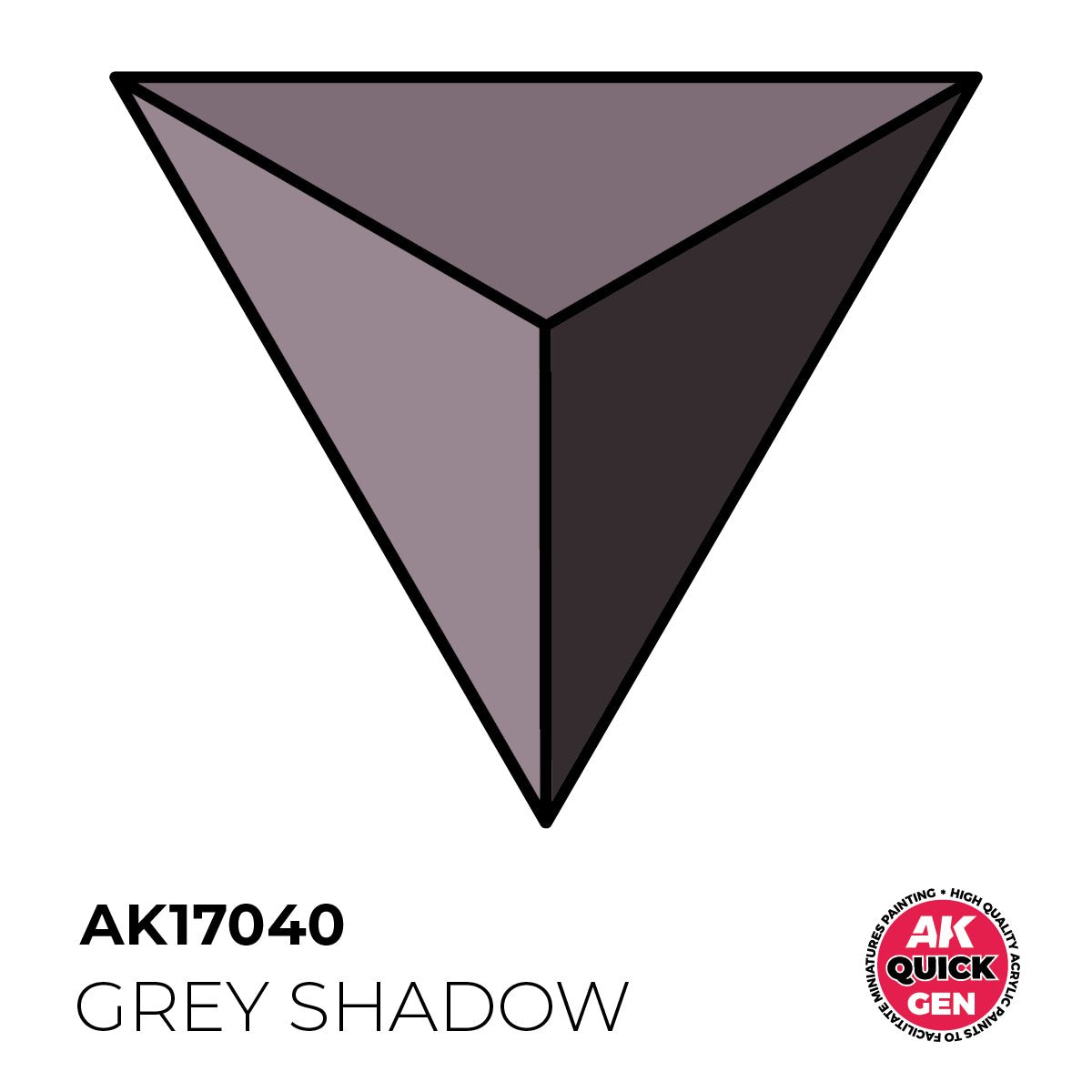 AK Interactive Quick Gen - Grey Shadow 18ml (AK17040)