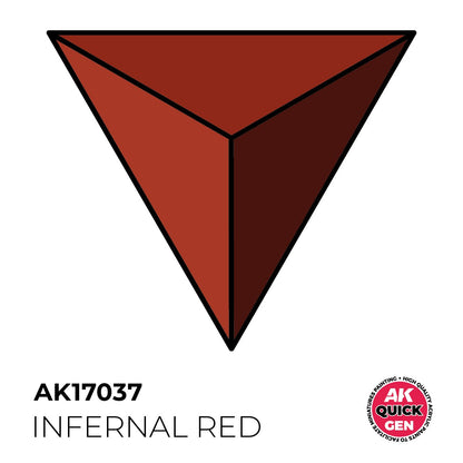 AK Interactive Quick Gen - Infernal Red 18ml (AK17037)