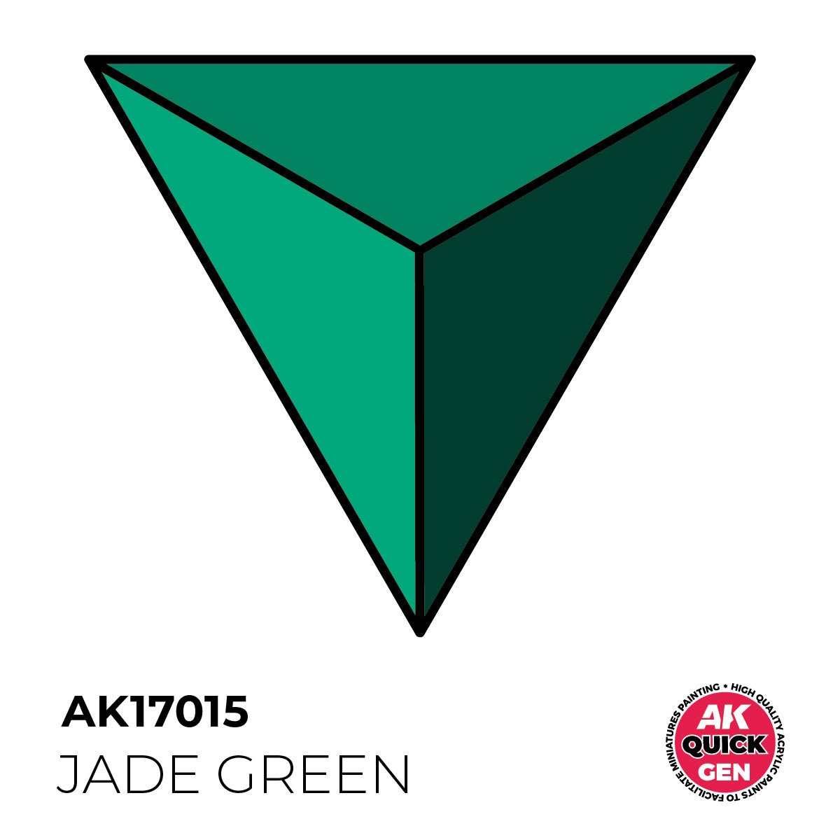 AK Interactive Quick Gen - Jade Green 18ml (AK17015)