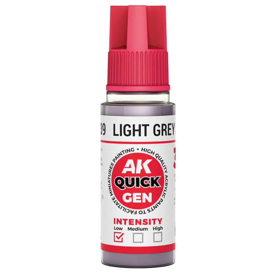 AK Interactive Quick Gen - Light Grey Shadow 18ml (AK17039)