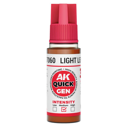 AK Interactive Quick Gen - Light Leather 18ml (AK17060)