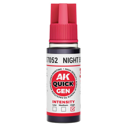 AK Interactive Quick Gen - Night Black 18ml (AK17052)